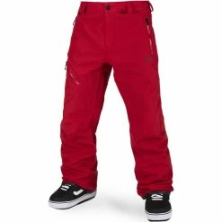 Pantalons De Ski VOLCOM L GORE-TEX PANT RED 22 Rouge