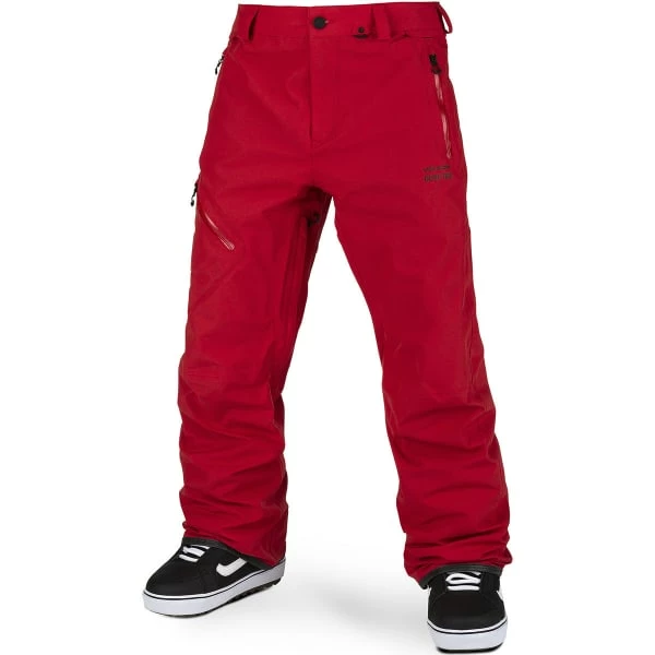 Pantalons De Ski VOLCOM L GORE-TEX PANT RED 22 Rouge 3 Pantalons De Ski VOLCOM L GORE-TEX PANT RED 22 Rouge