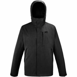Vestes De Ski MILLET YELLOWSTONE 3IN1 JKT M BLACK 21 Gris