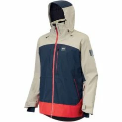 Vestes De Ski PICTURE TRACK JKT DARK BLUE 22 Bleu / Beige