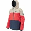 Vestes De Ski PICTURE OBJECT JKT RED DARK BLUE 22 Beige / Rouge / Bleu -Vêtements hiver Homme Soldes 9 79695 object jkt red dark blue mvt286 b 01