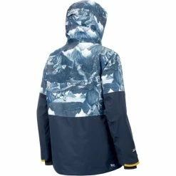 Vestes De Ski PICTURE ANTON JKT IMAGINARY WORLD 21 Bleu / Blanc -Vêtements hiver Homme Soldes 9 79696 anton jkt imaginary world mvt294 b 02