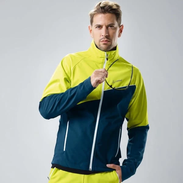 LÖFFLER Vestes De Ski LOFFLER M JACKET AERO AS LIGHT GREEN 21 Bleu / Vert 4 LÖFFLER Vestes De Ski LOFFLER M JACKET AERO AS LIGHT GREEN 21 Bleu / Vert – Image 2