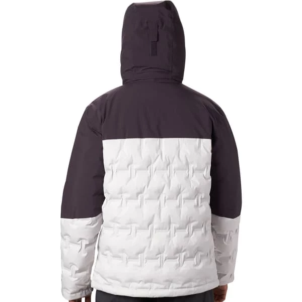 Vestes De Ski COLUMBIA WILD CARD DOWN JACKET NIMBUS GREY 21 Gris / Violet 4 Vestes De Ski COLUMBIA WILD CARD DOWN JACKET NIMBUS GREY 21 Gris / Violet – Image 2