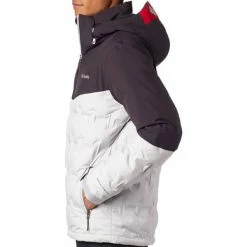 Vestes De Ski COLUMBIA WILD CARD DOWN JACKET NIMBUS GREY 21 Gris / Violet 10 Vestes De Ski COLUMBIA WILD CARD DOWN JACKET NIMBUS GREY 21 Gris / Violet -Vêtements hiver Homme Soldes 9 80311 wild card down jacket nimbus grey 1864262 043 03