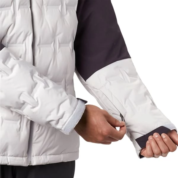 Vestes De Ski COLUMBIA WILD CARD DOWN JACKET NIMBUS GREY 21 Gris / Violet 6 Vestes De Ski COLUMBIA WILD CARD DOWN JACKET NIMBUS GREY 21 Gris / Violet – Image 4