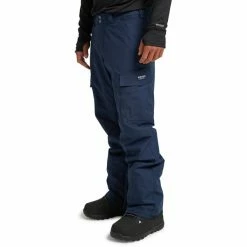 Pantalons De Ski BURTON M CARGO PT REGULAR DRESS BLUE 22 Bleu -Vêtements hiver Homme Soldes 9 80545 m cargo pt regular dress blue 13166106 401 02