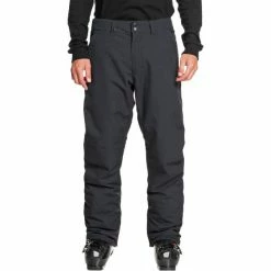 Pantalons De Ski QUIKSILVER ESTATE PT BLACK HEATHER 23 Gris