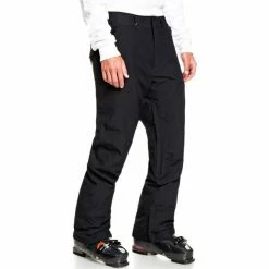 Pantalons De Ski QUIKSILVER ESTATE PT TRUE BLACK 23 Noir -Vêtements hiver Homme Soldes 9 80619 estate pt true black eqytp03146 kvj0 04
