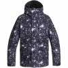 Vestes De Ski QUIKSILVER MISSION PRINTED JK TRUE BLACK WOOLFLAKES 21 Noir -Vêtements hiver Homme Soldes 9 80634 mission printed jk true black woolflakes eqytj03267 kvj5 01