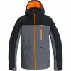 Vestes De Ski QUIKSILVER DAWSON JK M TRUE BLACK 21 Gris / Noir -Vêtements hiver Homme Soldes 9 80661 dawson jk m true black eqytj03277 kvj0 01