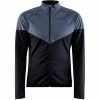 Vestes De Ski CRAFT GLIDE BLOCK JKT ASPHALT/BLACK 21 Gris / Noir