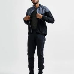 Vestes De Ski CRAFT GLIDE BLOCK JKT ASPHALT/BLACK 21 Gris / Noir 11 Vestes De Ski CRAFT GLIDE BLOCK JKT ASPHALT/BLACK 21 Gris / Noir -Vêtements hiver Homme Soldes 9 80676 glide block jkt asphalt black co1909596 995999 04