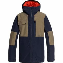 Vestes De Ski QUIKSILVER TAMARACK JK NAVY BLAZER 22 Bleu / Vert