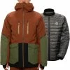 Vestes De Ski 686 MNS GLCR GORE WEAPON SMRTY JKT CLAY CLRBLK 21 Marron / Vert / Noir 1 Vestes De Ski 686 MNS GLCR GORE WEAPON SMRTY JKT CLAY CLRBLK 21 Marron / Vert / Noir -Vêtements hiver Homme Soldes 9 80800 mns glcr gore weapon smrty jkt clay clrblk m0w101 ccbl 01