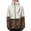 Vestes De Ski 686 MNS GLCR GORE HYDRA THERMA JKT CAMO CLRBLK 21 Blanc / Vert / Marron -Vêtements hiver Homme Soldes 9 80804 mns glcr gore hydra therma jkt camo clrblk m0w103 ccb 01