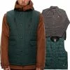Vestes De Ski 686 MNS SMARTY 5-IN-1 COMPLETE JKT DARK SPRUCE 21 Marron / Vert -Vêtements hiver Homme Soldes 9 80853 mns smarty 5 in 1 complete jkt dark spruce m0w109 dsp 01