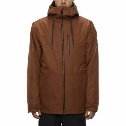 Vestes De Ski 686 MNS SMARTY 5-IN-1 COMPLETE JKT DARK SPRUCE 21 Marron / Vert -Vêtements hiver Homme Soldes 9 80853 mns smarty 5 in 1 complete jkt dark spruce m0w109 dsp 04