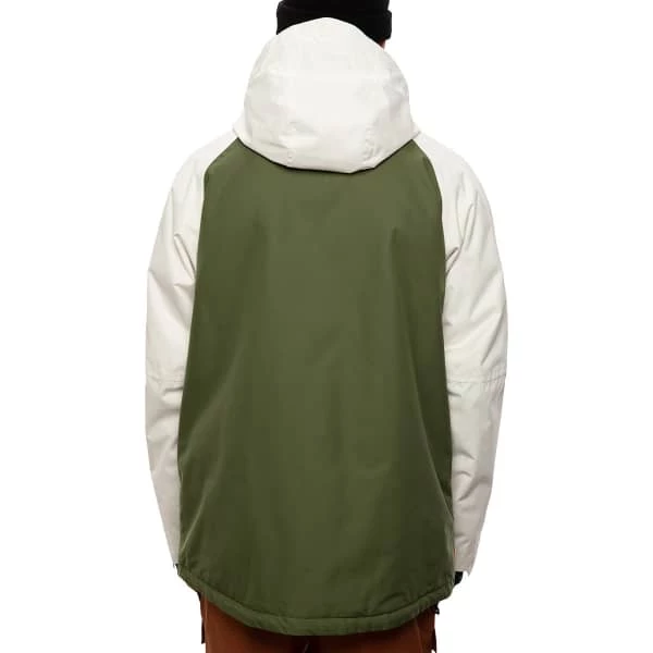 Vestes De Ski 686 MNS GEO INSULATED JACKET BIRCH WASH CLRBLK 21 Blanc / Gris / Vert 4 Vestes De Ski 686 MNS GEO INSULATED JACKET BIRCH WASH CLRBLK 21 Blanc / Gris / Vert – Image 2