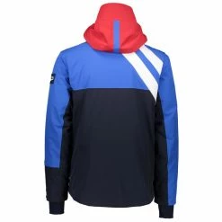 Vestes De Ski CMP MAN JACKET ZIP HOOD BLU SCURO 22 Bleu / Rouge -Vêtements hiver Homme Soldes 9 81828 man jacket zip hood blu scuro 30w0447 n950 03