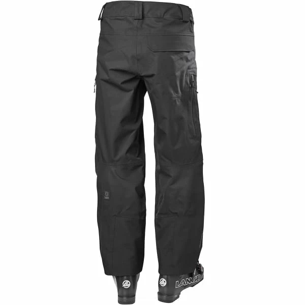 Pantalons De Ski HELLY HANSEN RIDGE SHELL PANT BLACK 20 Gris 4 Pantalons De Ski HELLY HANSEN RIDGE SHELL PANT BLACK 20 Gris – Image 2
