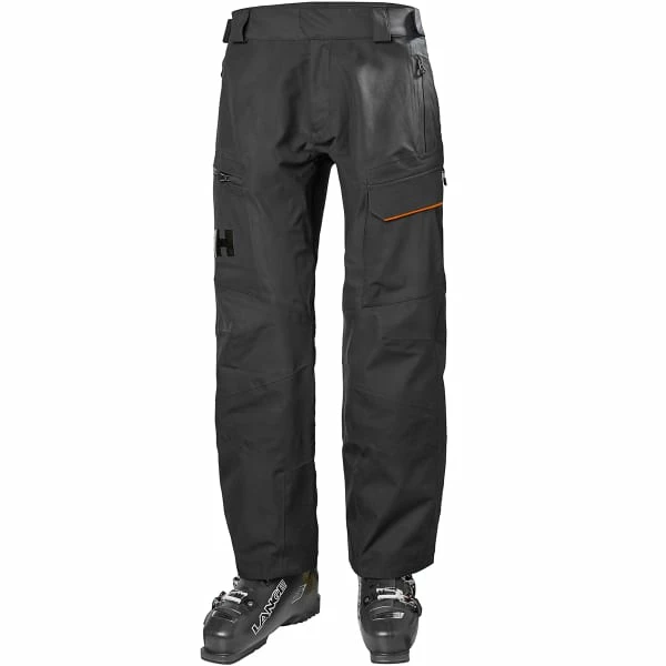 Pantalons De Ski HELLY HANSEN RIDGE SHELL PANT BLACK 20 Gris 3 Pantalons De Ski HELLY HANSEN RIDGE SHELL PANT BLACK 20 Gris