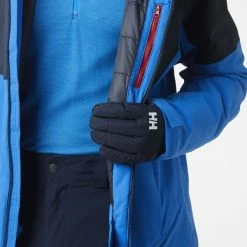 Vestes De Ski HELLY HANSEN RIVA LIFALOFT JACKET ELECTRIC BLUE 21 Bleu -Vêtements hiver Homme Soldes 9 85043 riva lifaloft jacket electric blue 65741 639 06