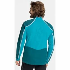 Vestes De Ski ODLO AEOLUS PRO JKT SUBMERGED/TUMULTUOUS SEA 21 Bleu / Vert -Vêtements hiver Homme Soldes 9 85561 blouson aeolus pro submerged tumultuous sea 622442 20747 04
