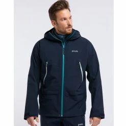 Vestes De Ski PYUA GORGE-Y NAVY BLUE 20 Bleu -Vêtements hiver Homme Soldes 9 86514 10820 206000 04