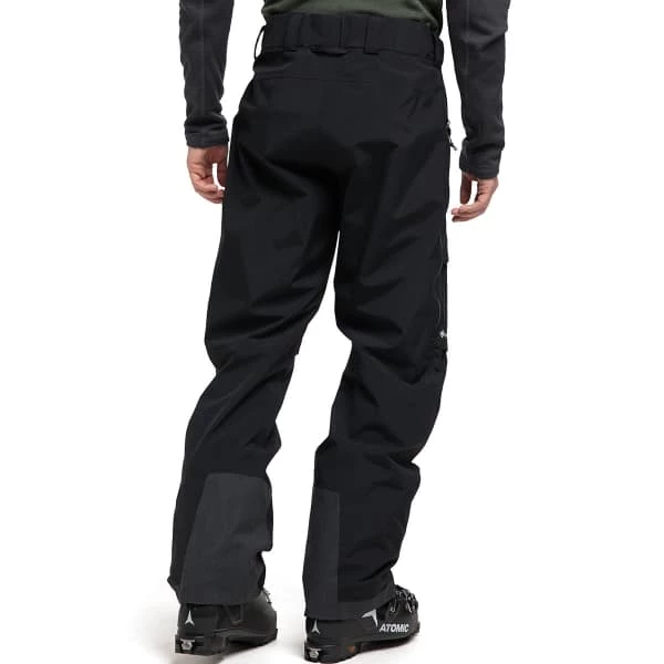 Pantalons De Ski HAGLÖFS ELATION GTX PANT MEN TRUE BLACK 22 Noir 6 Pantalons De Ski HAGLÖFS ELATION GTX PANT MEN TRUE BLACK 22 Noir – Image 4
