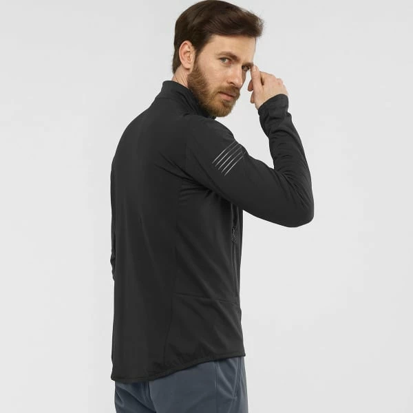 Vestes De Ski SALOMON RS SOFTSHELL JKT M BLACK 21 Noir 5 Vestes De Ski SALOMON RS SOFTSHELL JKT M BLACK 21 Noir – Image 3