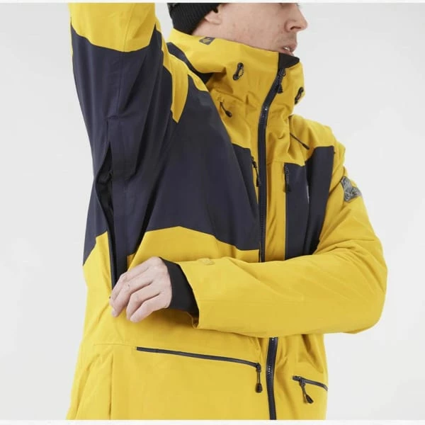 Vestes De Ski PICTURE NAIKOON JKT SAFRAN 22 Jaune 8 Vestes De Ski PICTURE NAIKOON JKT SAFRAN 22 Jaune – Image 6