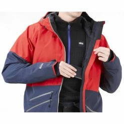 Vestes De Ski PICTURE STONE JKT RED DARK BLUE 22 Rouge / Bleu -Vêtements hiver Homme Soldes 9 87770 mvt293 b 05
