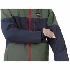 Vestes De Ski PICTURE OBJECT JKT DARK BLUE LYCHEN GREEN 22 Bleu / Vert 12 Vestes De Ski PICTURE OBJECT JKT DARK BLUE LYCHEN GREEN 22 Bleu / Vert -Vêtements hiver Homme Soldes 9 87771 mvt286 c 05