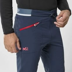 Pantalons De Ski MILLET PIERRA MENT' PANT M SAPHIR 23 Bleu / Noir -Vêtements hiver Homme Soldes 9 91019 miv8519 7317 04