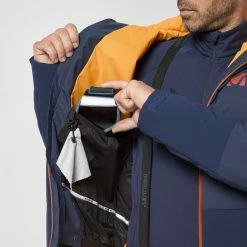 Vestes De Ski MILLET TUROA JKT M SAPHIR 22 Bleu -Vêtements hiver Homme Soldes 9 91063 miv9217 7317 06