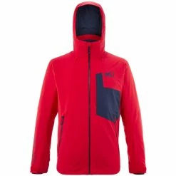 Vestes De Ski MILLET STRATTON JKT M RED 22 Rouge