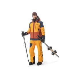 Pantalons De Ski MILLET TELLURIDE PANT M KUMQUAT 22 Jaune -Vêtements hiver Homme Soldes 9 91077 miv9222 9411 02