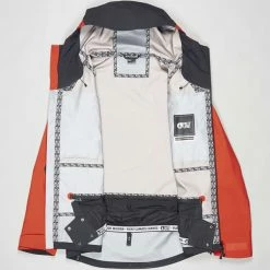 Vestes De Ski PICTURE WELCOME JKT ORANGE/BLACK 22 Bleu / Rouge -Vêtements hiver Homme Soldes 9 91837 welcome jkt orange black mvt341 c 03