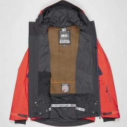 Vestes De Ski PICTURE NAIKOON JKT ORANGE DARK BLUE 22 Rouge -Vêtements hiver Homme Soldes 9 91841 naikoon jkt orange dark blue mvt347 c 03