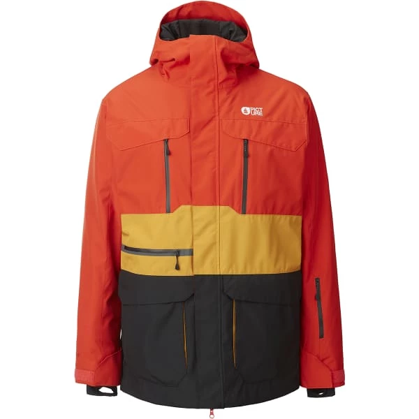 Vestes De Ski PICTURE PURE JKT PUMPKIN RED/BLACK 22 Jaune / Rouge / Noir 3 Vestes De Ski PICTURE PURE JKT PUMPKIN RED/BLACK 22 Jaune / Rouge / Noir