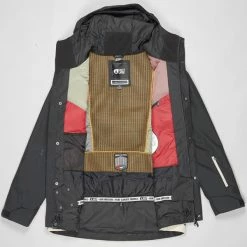 Vestes De Ski PICTURE PURE JKT BLACK/LYCHEN GREEN 22 Noir / Beige 7 Vestes De Ski PICTURE PURE JKT BLACK/LYCHEN GREEN 22 Noir / Beige -Vêtements hiver Homme Soldes 9 91915 pure jkt black lychen green mvt351 d 03