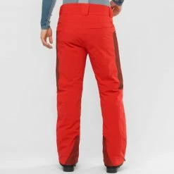 Pantalons De Ski SALOMON BRILLIANT PANT M GOJI BERRY 22 Rouge -Vêtements hiver Homme Soldes 9 92171 brilliant pant m goji berry lc1433400 03