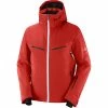 Vestes De Ski SALOMON BRILLIANT JKT M GOJI BERRY 22 Rouge -Vêtements hiver Homme Soldes 9 92183 brilliant jkt m goji berry lc1576600 01