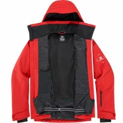 Vestes De Ski SALOMON BRILLIANT JKT M GOJI BERRY 22 Rouge 11 Vestes De Ski SALOMON BRILLIANT JKT M GOJI BERRY 22 Rouge -Vêtements hiver Homme Soldes 9 92183 brilliant jkt m goji berry lc1576600 04