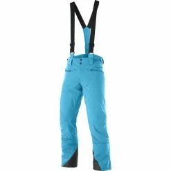Pantalons De Ski SALOMON FORCE PANT M BARRIER REEF 22 Bleu