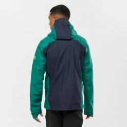 Vestes De Ski SALOMON OUTPEAK GTX 3L JKT M PACIFIC/NIGHT SKY 22 Vert -Vêtements hiver Homme Soldes 9 92203 outpeak gtx 3l jkt m pacific night sky lc1598600 04