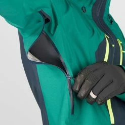 Vestes De Ski SALOMON OUTPEAK GTX 3L JKT M PACIFIC/NIGHT SKY 22 Vert -Vêtements hiver Homme Soldes 9 92203 outpeak gtx 3l jkt m pacific night sky lc1598600 05