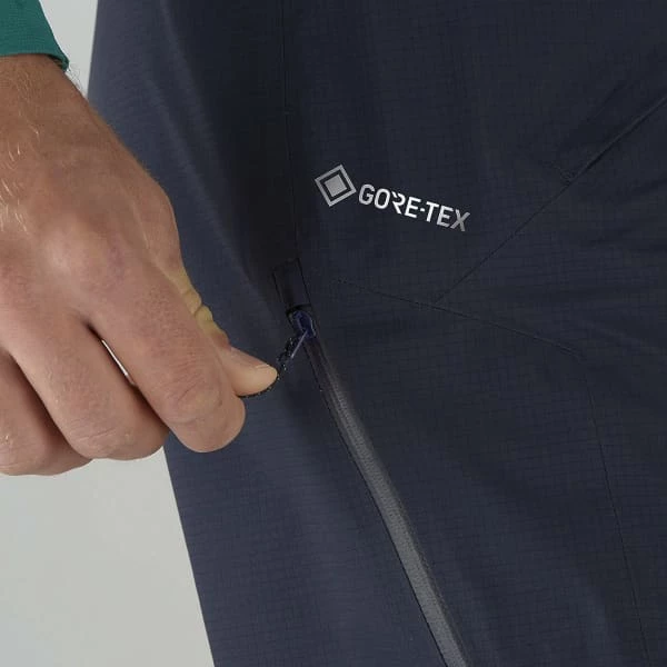 Pantalons De Ski SALOMON OUTPEAK GTX 3L PANT M NIGHT SKY 22 Bleu 8 Pantalons De Ski SALOMON OUTPEAK GTX 3L PANT M NIGHT SKY 22 Bleu – Image 6