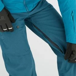 Pantalons De Ski SALOMON UNTRACKED PANT M LEGION BLU/MALLARD BL/H 22 Bleu -Vêtements hiver Homme Soldes 9 92220 untracked pant m legion blu mallard bl h lc1639700 05
